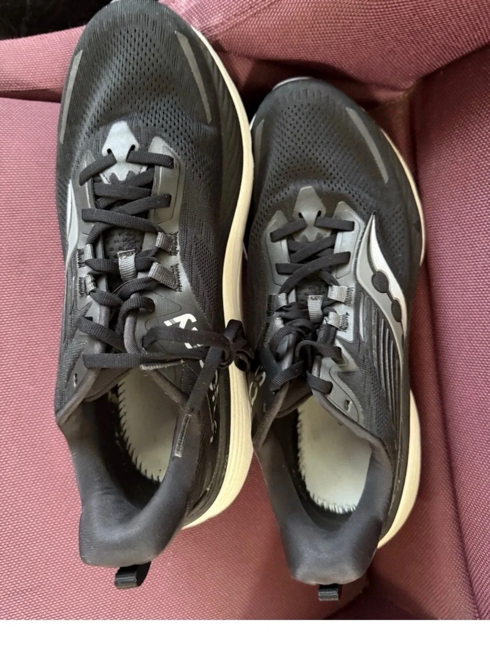 Saucony Black and Gray Men's Running Shoes
